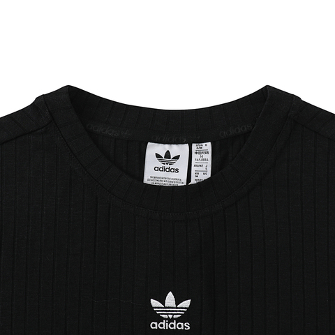 adidas Originals阿迪三叶草2025女子ESS WR TEE针织无领短TJD1495