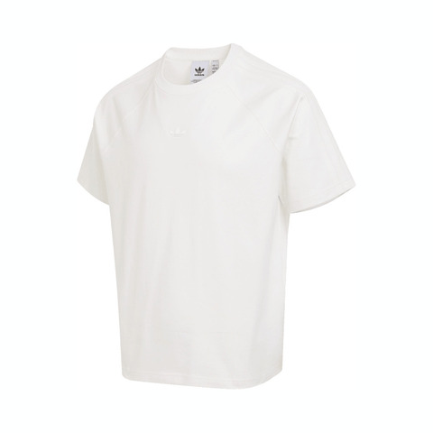 adidas Originals阿迪三叶草2025男子P ESS TEE针织无领短TJD3278