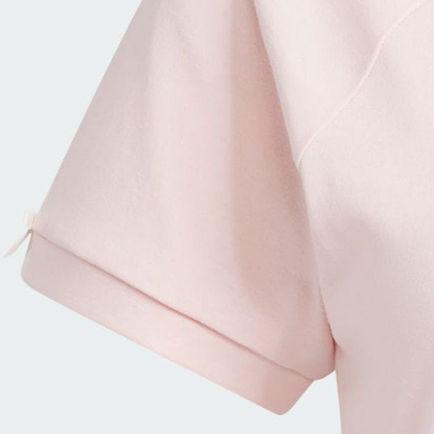 adidas Originals阿迪三叶草2025女子W REG TEE针织无领短TKC3097