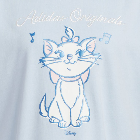 adidas Originals阿迪三叶草2025女子W OVSD TEE针织无领短TKC3098