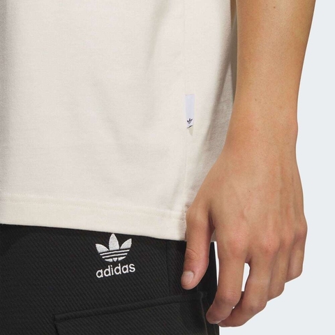 adidas Originals阿迪三叶草2025男子SKELETON SK TEE针织无领短TKA2254