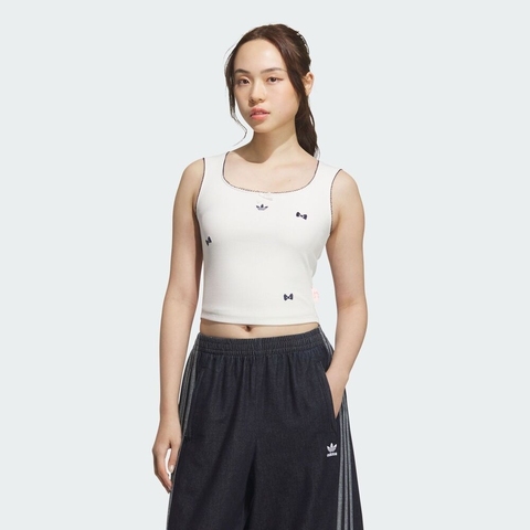 adidas Originals阿迪三叶草2025女子W TANK休闲背心KC3102