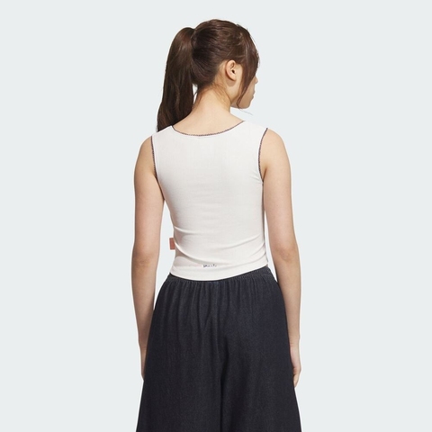 adidas Originals阿迪三叶草2025女子W TANK休闲背心KC3102