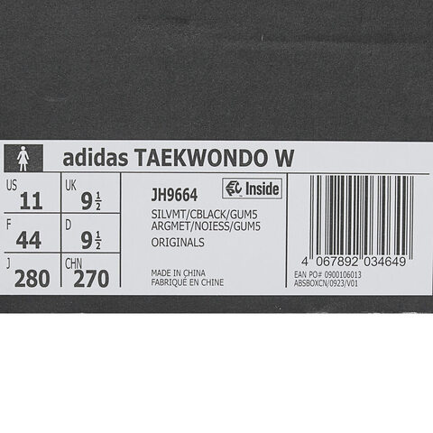 adidas Originals阿迪三叶草2025中性ADIDAS TAEKWONDO WORI-CLASSICJH9664