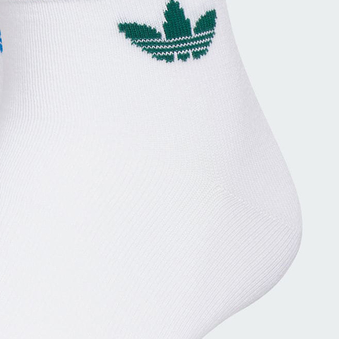 adidas Originals阿迪三叶草2025中性ORI TREF ANK 3P短袜优惠装KA9277