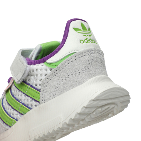 adidas Originals阿迪三叶草2025男婴童RETROPY F2 CF EL I三叶草童装JR7994