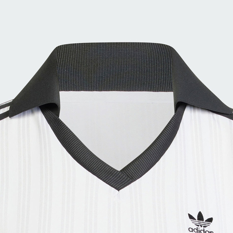 adidas Originals阿迪三叶草2025女子V-NECK POLO针织有领短TJD2608