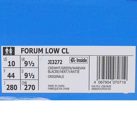 adidas Originals阿迪三叶草2025中性FORUM LOW CLORI-BBALLJI3272