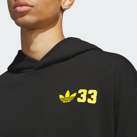 adidas Originals阿迪三叶草2025男子Jabbar Hoodie针织连帽卫衣JD5193
