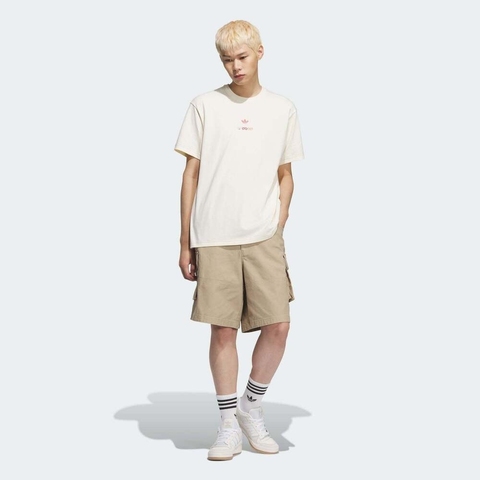 adidas Originals阿迪三叶草2025男子TOC SS TEE针织无领短TKC1429