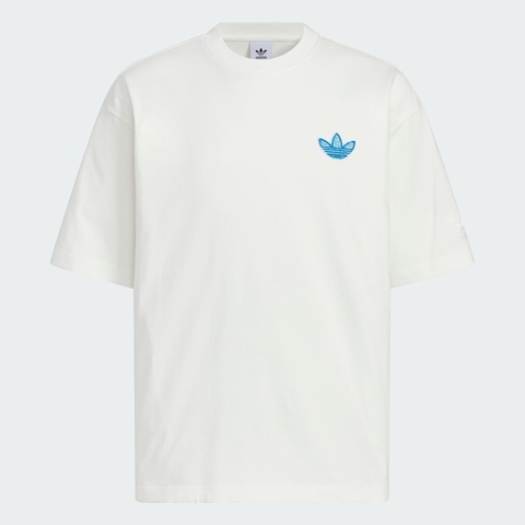 adidas Originals阿迪三叶草2025男子LM TEE针织无领短TKE5793