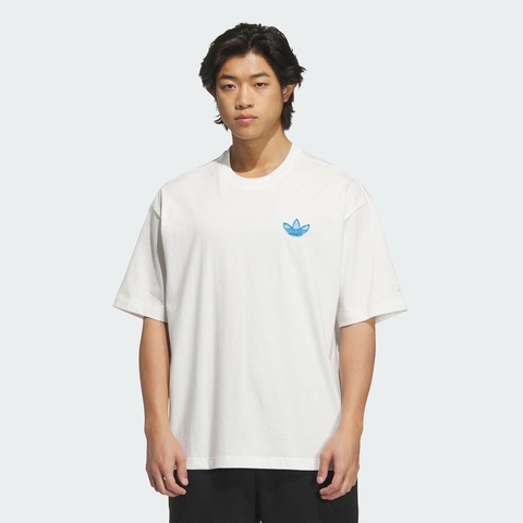 adidas Originals阿迪三叶草2025男子LM TEE针织无领短TKE5793