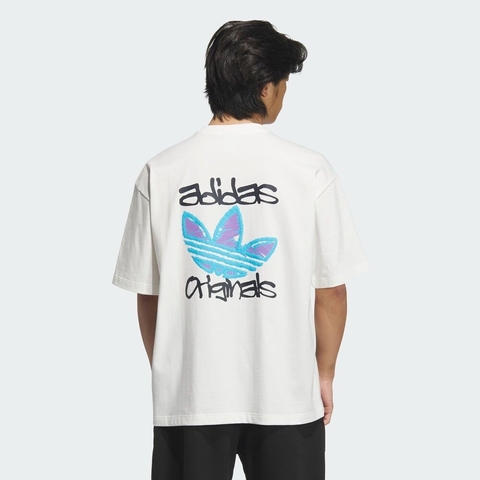 adidas Originals阿迪三叶草2025男子LM TEE针织无领短TKE5793