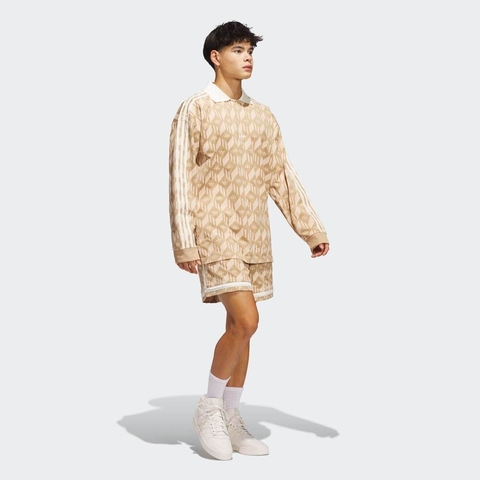 adidas Originals阿迪三叶草2025男子JACQUARED SHORT针织短裤JP0650