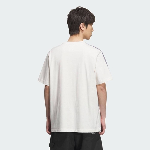 adidas Originals阿迪三叶草2025男子GRX TEE Q2针织无领短TJX2634