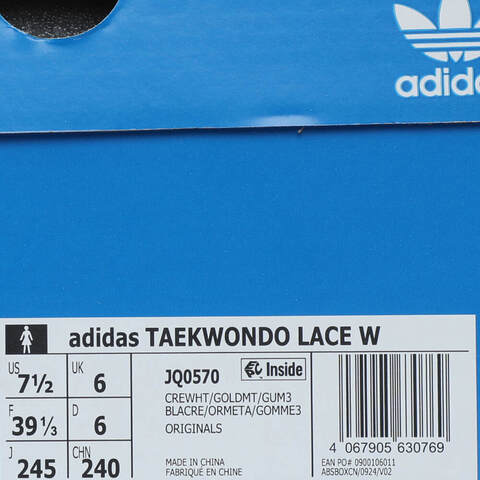 adidas Originals阿迪三叶草2025中性ADIDAS TAEKWONDO LACE WORI-CLASSICJQ0570