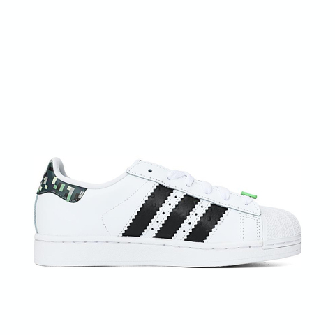 adidas Originals阿迪三叶草2025男大童SUPERSTAR II J三叶草童装JQ8749