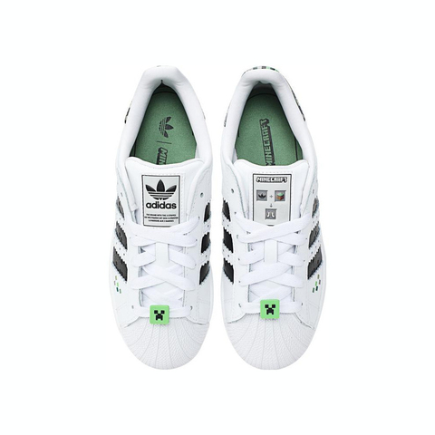 adidas Originals阿迪三叶草2025男大童SUPERSTAR II J三叶草童装JQ8749