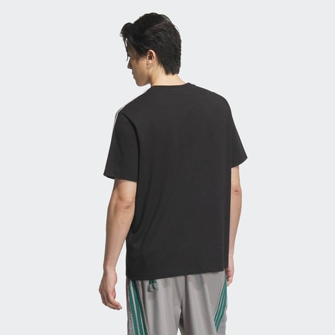 adidas Originals阿迪三叶草2025男子GRX TEE Q2针织无领短TJX2633