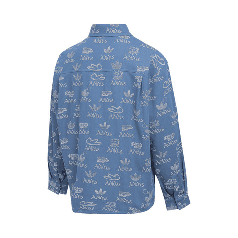 adidas Originals阿迪三叶草2025男子CS LS SHIRT M针织长袖衬衫JN1662