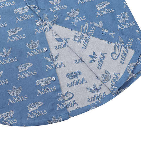 adidas Originals阿迪三叶草2025男子CS LS SHIRT M针织长袖衬衫JN1662