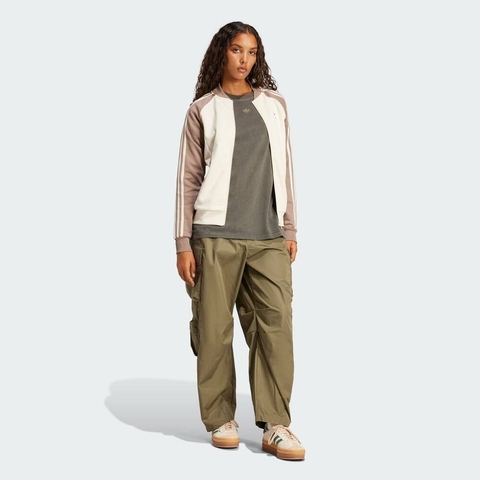 adidas Originals阿迪三叶草2025女子GRAPHIC TEE针织无领短TJI5729