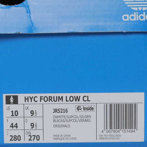 adidas Originals阿迪三叶草2025中性HYC FORUM LOW CLORI-BBALLJR5216