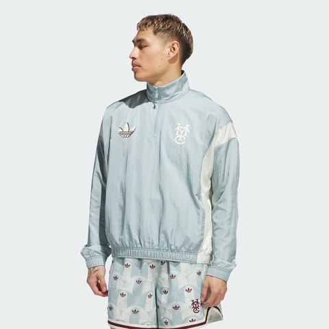 adidas Originals阿迪三叶草2025男子HYC 1/2 ZIP JKT梭织无帽外套JC5971