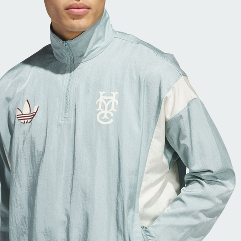 adidas Originals阿迪三叶草2025男子HYC 1/2 ZIP JKT梭织无帽外套JC5971