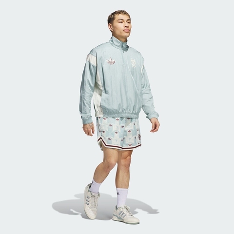 adidas Originals阿迪三叶草2025男子HYC 1/2 ZIP JKT梭织无帽外套JC5971