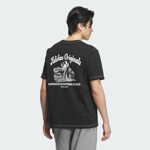 adidas Originals阿迪三叶草2025男子WAB  TEE针织无领短TJX2632