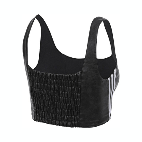 adidas Originals阿迪三叶草2025女子FAUX LTHR TOPBRA-LJY6309