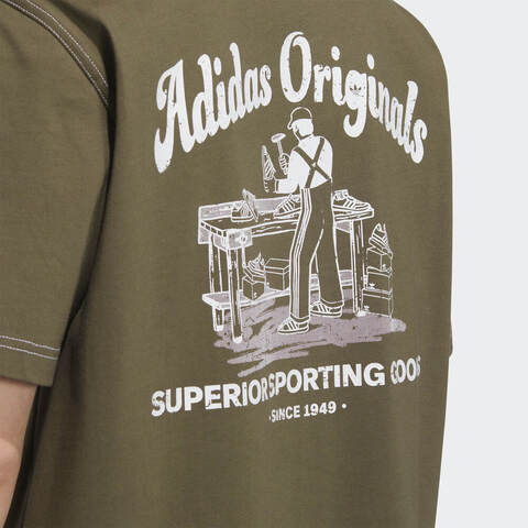 adidas Originals阿迪三叶草2025男子WAB  TEE针织无领短TJX2631