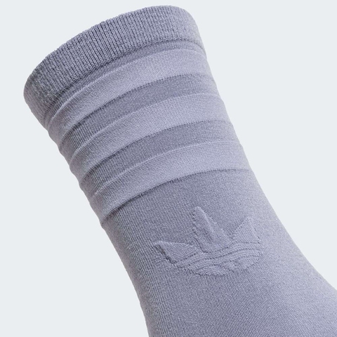 adidas Originals阿迪三叶草2025中性CREW SOCK 3PP中袜优惠装JJ4305