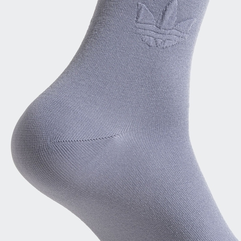 adidas Originals阿迪三叶草2025中性CREW SOCK 3PP中袜优惠装JJ4305