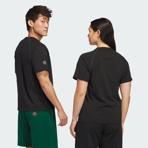 adidas Originals阿迪三叶草2025男子SHMOO FW TEE针织无领短TJC7654