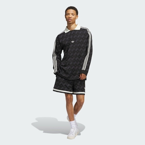 adidas Originals阿迪三叶草2025男子JACQUARED SHORT针织短裤JD5195