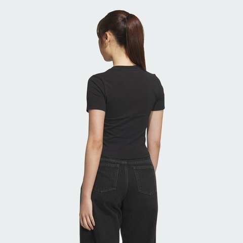 adidas Originals阿迪三叶草2025女子CS TEE W针织无领短TJN1680