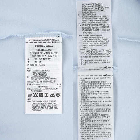 adidas Originals阿迪三叶草2025女子CS TEE W针织无领短TJN1681