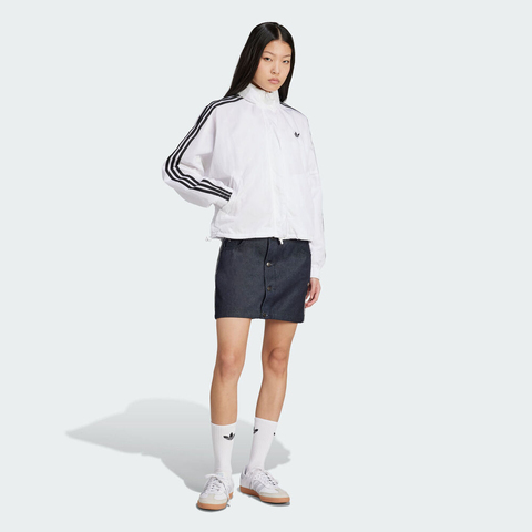 adidas Originals阿迪三叶草2025女子DNM SKIRT牛仔短裙JJ3147