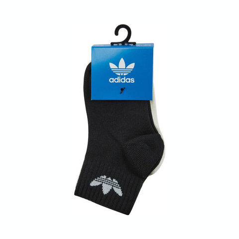 adidas Originals阿迪三叶草2025男小童KIDS ANKLE SOCK中袜优惠装JJ1992