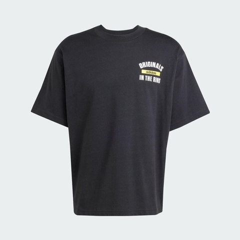 adidas Originals阿迪三叶草2025男子RING GFX TEE针织无领短TKA4554