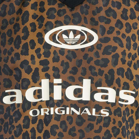 adidas Originals阿迪三叶草2025女子STN FBALL JRSY梭织无领短TKA2671