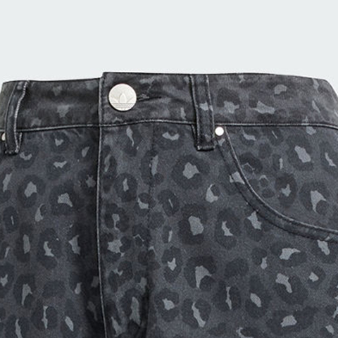 adidas Originals阿迪三叶草2025女子DNM LOOSE PANTS牛仔长裤KA2679