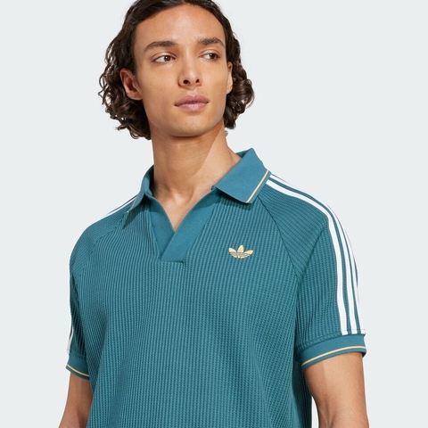 adidas Originals阿迪三叶草2025男子POLO SHIRT针织有领短TKC0691