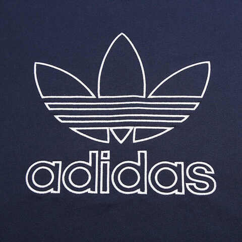 adidas Originals阿迪三叶草2025男子OUTL TREF TEE针织无领短TJP1089