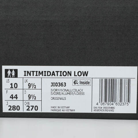adidas Originals阿迪三叶草2025中性INTIMIDATION LOWENERGYJI0363