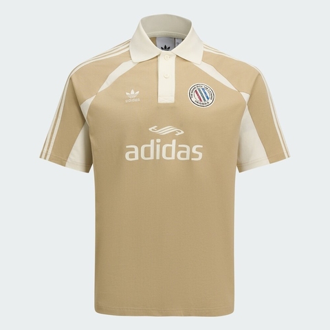 adidas Originals阿迪三叶草2025男子RETRO SS POLO针织有领短TKD0946