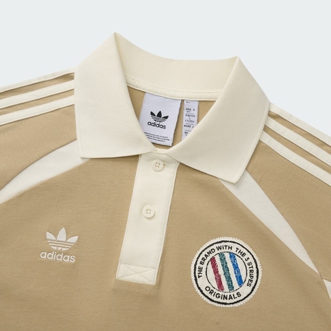 adidas Originals阿迪三叶草2025男子RETRO SS POLO针织有领短TKD0946