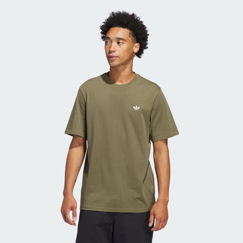 adidas Originals阿迪三叶草2025男子4.0 LOGO TEE针织无领短TJD2797